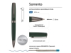 Ручка металлическая шариковая «Sorento», зеленый