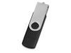 USB/micro USB-флешка на 16 Гб «Квебек OTG», черный, soft touch