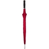 Зонт-трость Alu Golf AC, красный, красный, купол - эпонж, 190t; рама - металл; спицы - стеклопластик; ручка - эва