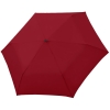 Зонт складной Carbonsteel Slim, красный, красный, купол - эпонж, алюминий; ручка - пластик, 190t; рама - металл; спицы - карбон