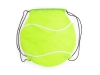 Рюкзак-мешок MILANO в форме теннисного мяча, желтый, полиэстер