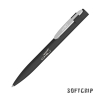 Ручка шариковая "Lip SOFTGRIP", черный, металл/soft grip