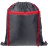 Детский рюкзак Novice, серый с красным, красный, серый
