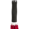 Зонт-трость Alu Golf AC, красный, красный, купол - эпонж, 190t; рама - металл; спицы - стеклопластик; ручка - эва