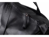 Дорожная сумка «Вента», черный, кожа