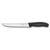 Нож разделочный VICTORINOX SwissClassic с узким прямым лезвием 18 см, чёрный, черный, полипропилен