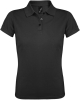 Рубашка поло женская Prime Women 200 темно-серая, серый, полиэстер 65%; хлопок 35%, плотность 200 г/м²; пике