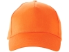 Бейсболка «Memphis 165», оранжевый, твил, хлопок