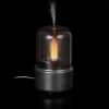 Увлажнитель-ароматизатор с подсветкой mistFlicker, черный, черный