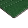 Чехол для карточек Petrus, зеленый, зеленый, кожзам