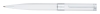 Ручка шариковая Pierre Cardin GAMME Classic. Цвет - белый. Упаковка Е, белый, латунь, нержавеющая сталь