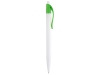 Ручка пластиковая шариковая «Какаду», зеленый, белый, пластик