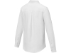 Рубашка «Pollux» мужская с длинным рукавом, белый, полиэстер, хлопок