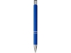 Ручка металлическая шариковая «Moneta» с антискользящим покрытием, синий, алюминий
