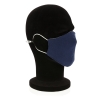 Двухслойная многоразовая маска из хлопка, синий, хлопок