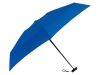 Зонт складной «Compactum» механический, синий, полиэстер, soft touch