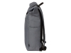 Рюкзак «Vel» для ноутбука 15" из переработанного пластика, серый, полиэстер
