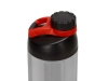 Спортивная бутылка для воды с держателем «Biggy», 1000 мл, красный, полипропилен