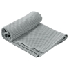 Охлаждающее полотенце Weddell, серое, серый, бутылка - пластик; полотенце - полиэстер
