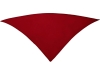 Шейный платок FESTERO треугольной формы, бордовый, полиэстер