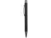 Ручка металлическая soft-touch шариковая «Tender», черный, серый, soft touch