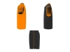 Спортивный костюм «Juve», унисекс, черный, оранжевый, полиэстер