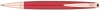 Ручка шариковая Pierre Cardin MAJESTIC. Цвет - красный. Упаковка В, красный, латунь