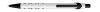 Ручка шариковая Pierre Cardin ACTUEL. Цвет - белый. Упаковка Е-3, белый, металл, алюминий