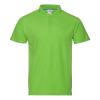 Рубашка поло мужская  STAN хлопок/полиэстер 185, 04, Ярко-зелёный, 185 гр/м2, хлопок