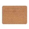 Эко-кошелек Cork c RFID защитой, коричневый, пробка