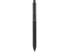 Ручка пластиковая шариковая «Clip», софт-тач, черный, пластик, металл