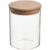 Емкость для хранения Fill Me, малая, бамбук; боросиликатное стекло