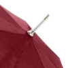 Зонт-трость Alu Golf AC, бордовый, бордовый, купол - эпонж, 190t; рама - металл; спицы - стеклопластик; ручка - эва
