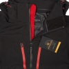 Куртка софтшелл мужская Patrol, черная с серым, черный, серый, 240 г/м², полиэстер 100%; вставки - полиэстер 100%, джерси; софтшелл