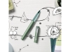 Ручка роллер Parker Vector, зеленый, серебристый, металл