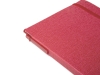Блокнот А5 «Write and stick» с ручкой и набором стикеров, красный, кожзам