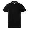 Рубашка поло мужская  STAN хлопок/полиэстер 185, 04, Чёрный, 185 гр/м2, хлопок