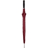 Зонт-трость Alu Golf AC, бордовый, бордовый, купол - эпонж, 190t; рама - металл; спицы - стеклопластик; ручка - эва