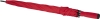 Зонт-трость «Niel» из из RPET, красный, полиэстер, пластик