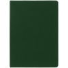 Блокнот Scope, в линейку, зеленый, зеленый, кожзам
