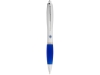 Ручка пластиковая шариковая «Nash», синий, серебристый, пластик