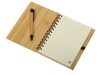 Блокнот «Bamboo tree» с ручкой, бежевый, бамбук, бумага