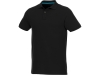 Рубашка поло «Beryl» из переработанных органических материалов, мужская, черный, полиэстер, хлопок