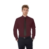 Рубашка мужская с длинным рукавом Black Tie LSL/men, бордовый, хлопок
