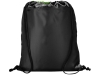 Рюкзак «Peek», черный, зеленый, полиэстер