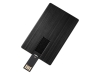 USB-флешка на 16 Гб «Card Metal» в виде металлической карты, черный, металл