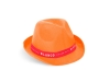 Шляпа «MANOLO POLI», оранжевый, пластик, силикон