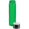 Бутылка для воды Misty, зеленая, зеленый, пластик, корпус - пластик; крышка - металл