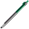 PIANO TOUCH, ручка шариковая со стилусом для сенсорных экранов, графит/зеленый, металл/пластик, графит, зеленый, металл, пластик