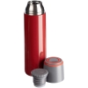Термос Heater, красный, красный, корпус - нержавеющая сталь; крышка - пластик